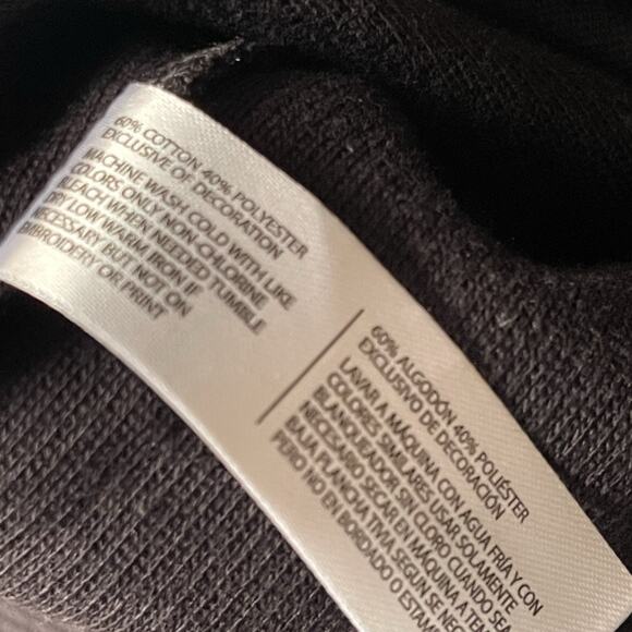 US Polo Assn Quarter Zip Sweater Size XL Black Equestrian Golf Preppy NWT - Picture 5 of 6